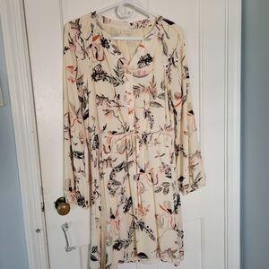 Spartina floral dress - sz L